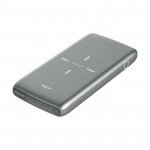 Wholesale 2 in 1 Qi Wireless Charging & Power Bank External Battery Pack 10000 mAh (Gray)